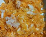 BLW離乳食 野菜入り鶏肉つくねの素作り方1写真