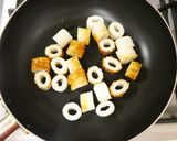 朝食＆お弁当に♪ちくわのマヨポン炒め作り方2写真