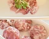 豚こま切れ肉の薬味バーグ照り焼き作り方2写真