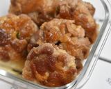 豚こま切れ肉の薬味バーグ照り焼き作り方5写真
