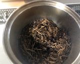 ほうじ茶寒天ラテ作り方1写真