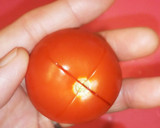 簡単☆キレイ☆ミニトマトの皮むき♪作り方2写真