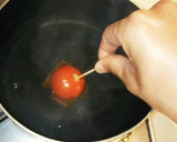 簡単☆キレイ☆ミニトマトの皮むき♪作り方7写真