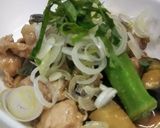 なすとおくら入り豚の香味炒め作り方9写真