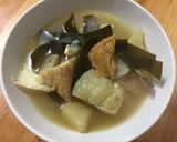 ハヤトウリと厚揚げの煮物作り方2写真