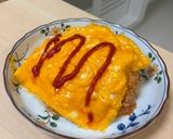 鶏肉ごろごろオムライス作り方10写真