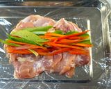 鶏もも肉の巻き巻き作り方4写真
