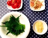豚バラとオクラ☘️旨つゆ温そうめん作り方1写真