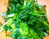 ほうれん草と茗荷の胡麻和え♥簡単☆作り方2写真