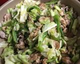 豚肉とピーマン、キャベツの甘味噌炒め作り方12写真