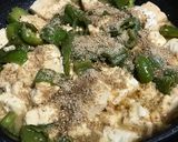 簡単おふくろの味♡豆腐ピーマン炒め胡麻味作り方4写真