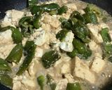 簡単おふくろの味♡豆腐ピーマン炒め胡麻味作り方5写真
