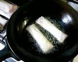 酢玉ネギ活用☆春巻き作り方4写真