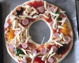 もちもちピザ生地の成形＆トッピング作り方41写真