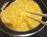 我が家のオムライス+今日のサラダ作り方8写真