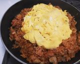 我が家のオムライス+今日のサラダ作り方9写真