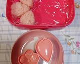 キャラ弁☆お花畑弁当♪作り方1写真