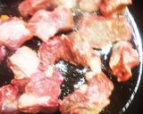 パインと安いステーキ肉DEビーフカレー♪作り方8写真