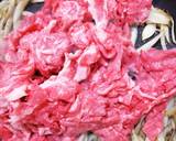 ごぼうと牛肉の炒め煮作り方4写真
