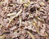 ごぼうと牛肉の炒め煮作り方5写真