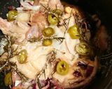親鳥の柔らか旨辛煮物(高圧炊飯器)作り方1写真