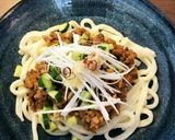 ジャージャー麺風　うどん作り方8写真