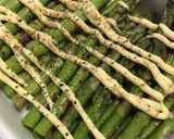 ズボラ料理！アスパラのマヨグリル焼き作り方3写真