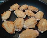 手羽中のゴマ照り焼き作り方3写真