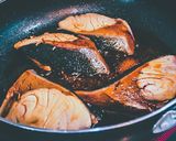 61℃ 老化予防◎ブリのごまニラ醤油がけ作り方10写真