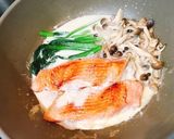 サーモンのクリーム煮(鮭のクリーム煮)作り方7写真