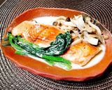 サーモンのクリーム煮(鮭のクリーム煮)作り方8写真