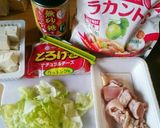 【糖質制限】木綿豆腐と鶏ももの甘煮作り方1写真