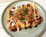 厚揚げでお好み焼き風作り方3写真