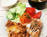 厚揚げでお好み焼き風作り方4写真
