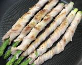 豚バラの丸ごとアスパラ一本巻き！！作り方4写真