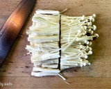 ほうれん草とえのきのだし浸し作り方1写真