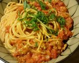 簡単あさり缶でパスタ作り方4写真
