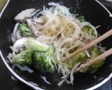 さつま芋とブロッコリーのクリーム煮作り方4写真