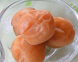 梅酒の梅でマグロの血合いの甘露煮♪作り方1写真