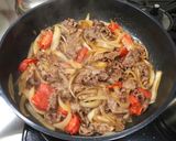 簡単・美味！トマトすき焼きパスタ作り方8写真