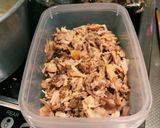 ロティサリーチキンの鶏ガラだしスープ作り方4写真