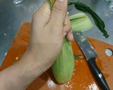 皮付きとうもろこし レンチン&髭取り方法作り方4写真