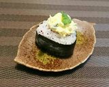 のり巻き中身は巻かずに乗せるだけ～。作り方6写真