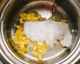 ココナッツパインダブルチーズケーキ(動画作り方6写真
