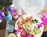 キュウリだけで綺麗なサラダ作り方10写真