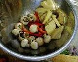 トマトソースｄｅ簡単イタリアン♪たけのこの煮物などの天ぷら、トマトソースかけ作り方2写真