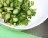 作り置き★アスパラの昆布茶和え作り方1写真