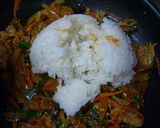 韓国風♪豚チーズピリ辛丼作り方4写真