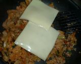 韓国風♪豚チーズピリ辛丼作り方8写真