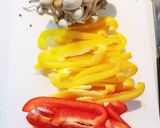 ◇パプリカのオリーブオイル炒め◇作り方1写真